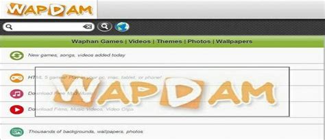 wapdam,com|Wapdam: free videos, music, apps, games, downloads